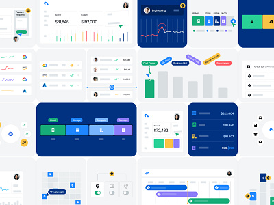 Ternary - Product Visuals app b2b charts cloud dashboard data design graphs modules product design product visuals saas ui ui kit user experience user interface ux web app web design website