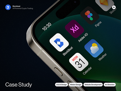 Blockbeat Full Case | Lazarev. ai ai powered case study crypto crypto terminal dashboard design full case market materials product product design product strategy saas ui ux website development