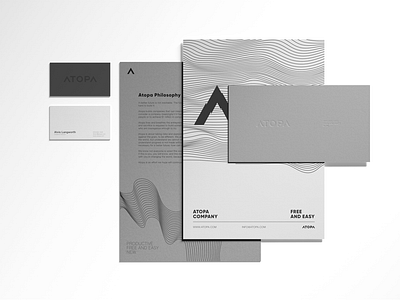 Atopa Brand Identity brand brand design brand identity brand identity design branding corporate identity corporate identity design identity startup branding startup branding design visual identity visual identity design